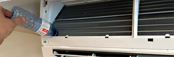 flushing heat pump drainage